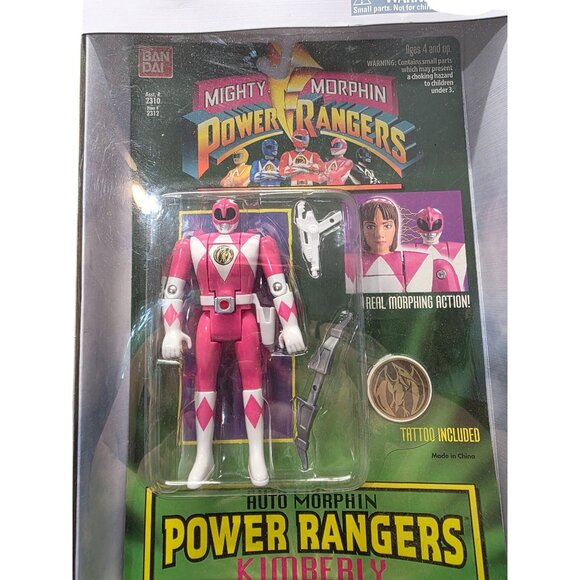 Mighty Morphin Power Rangers Auto Morphin Pink Ranger Legacy Collection - Picture 5 of 9
